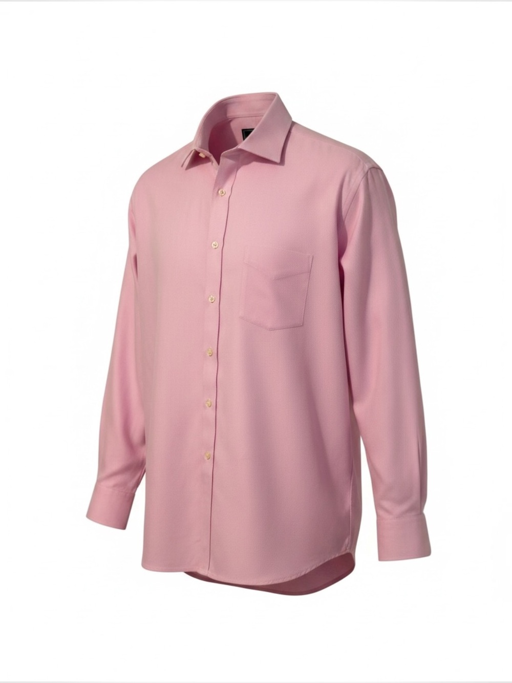 The Savile Row Shirting Company of London Pink 100% Cotton Dress Shirt – 17.5
